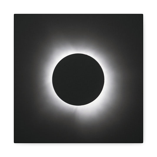 Corona of the Eclipse on Canvas