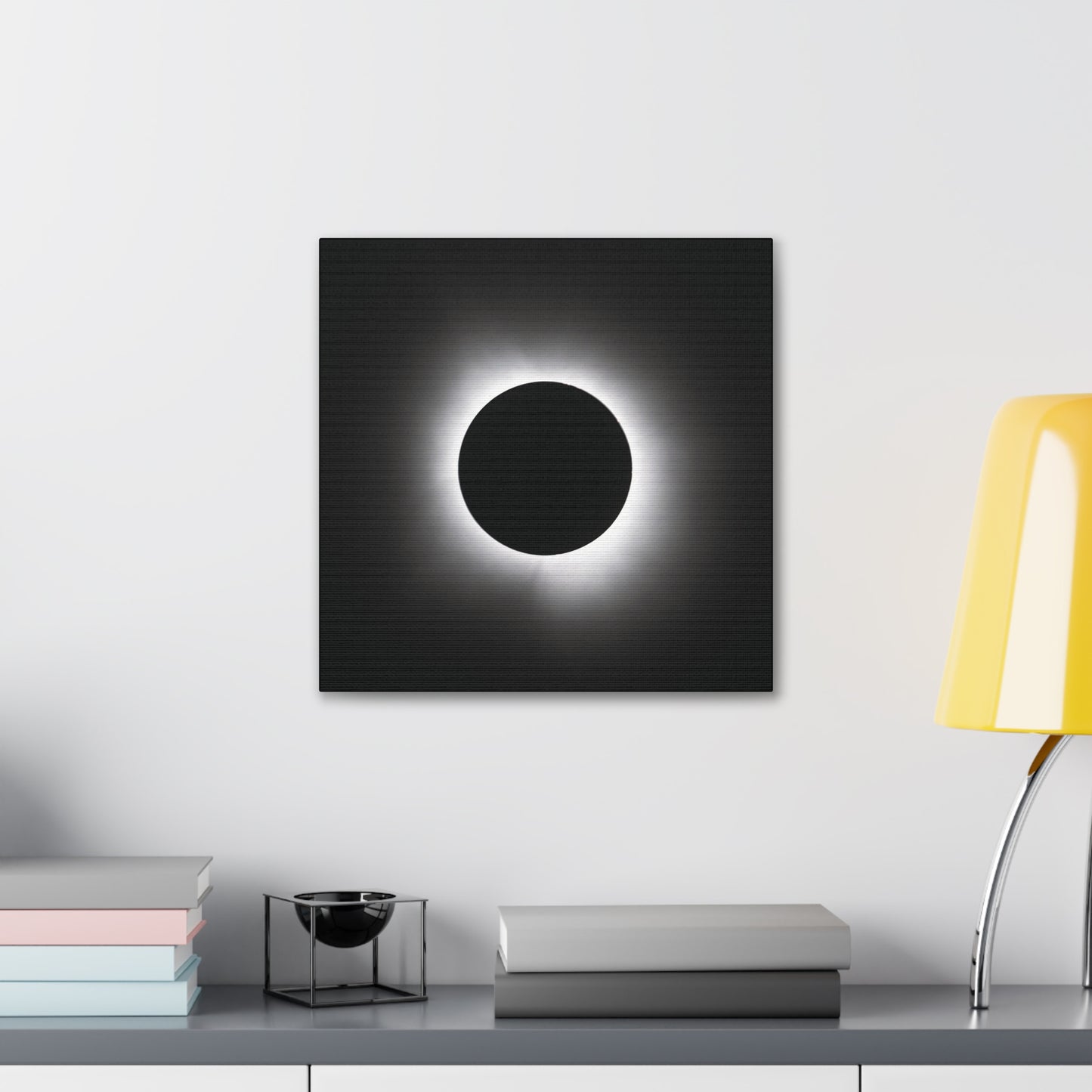Corona of the Eclipse on Canvas