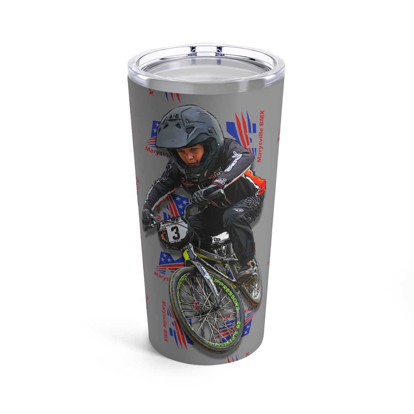 Track Logo Tumbler 20oz