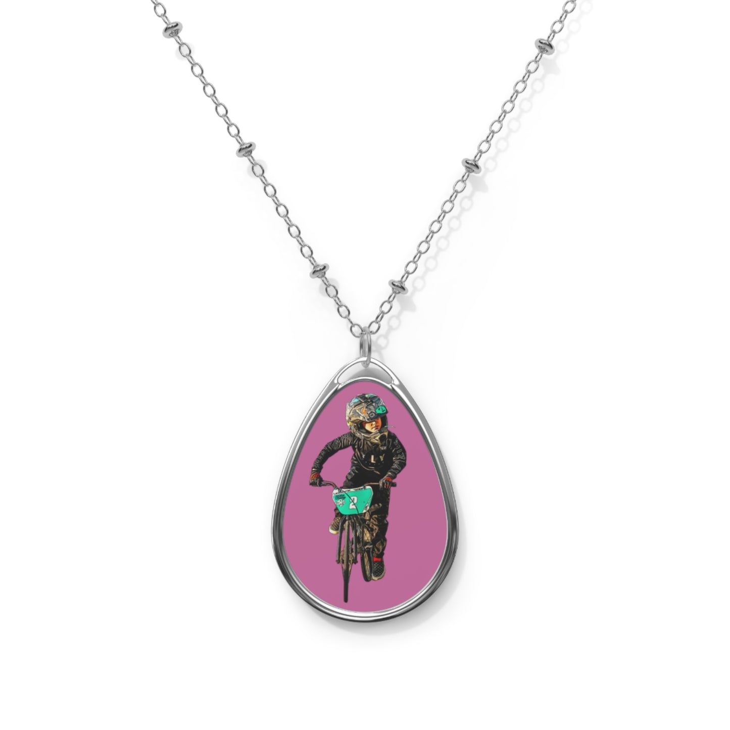 Custom Oval Necklace