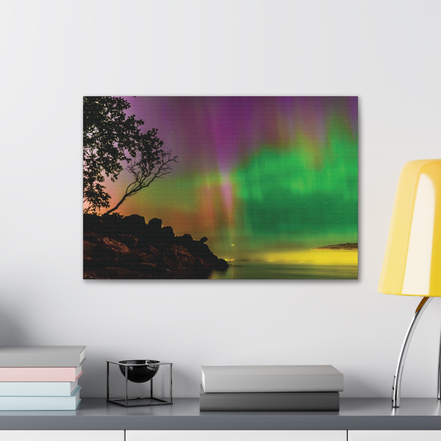 Ohio Northern Lights 2024 Canvas Gallery Wraps