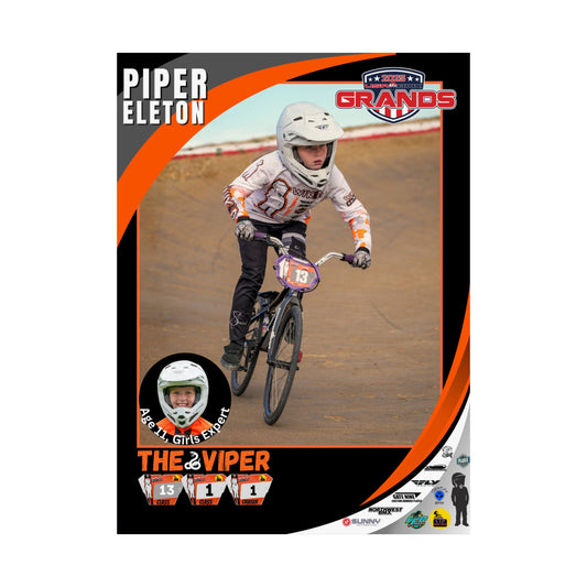 Wikid BMX Poster - PIPER