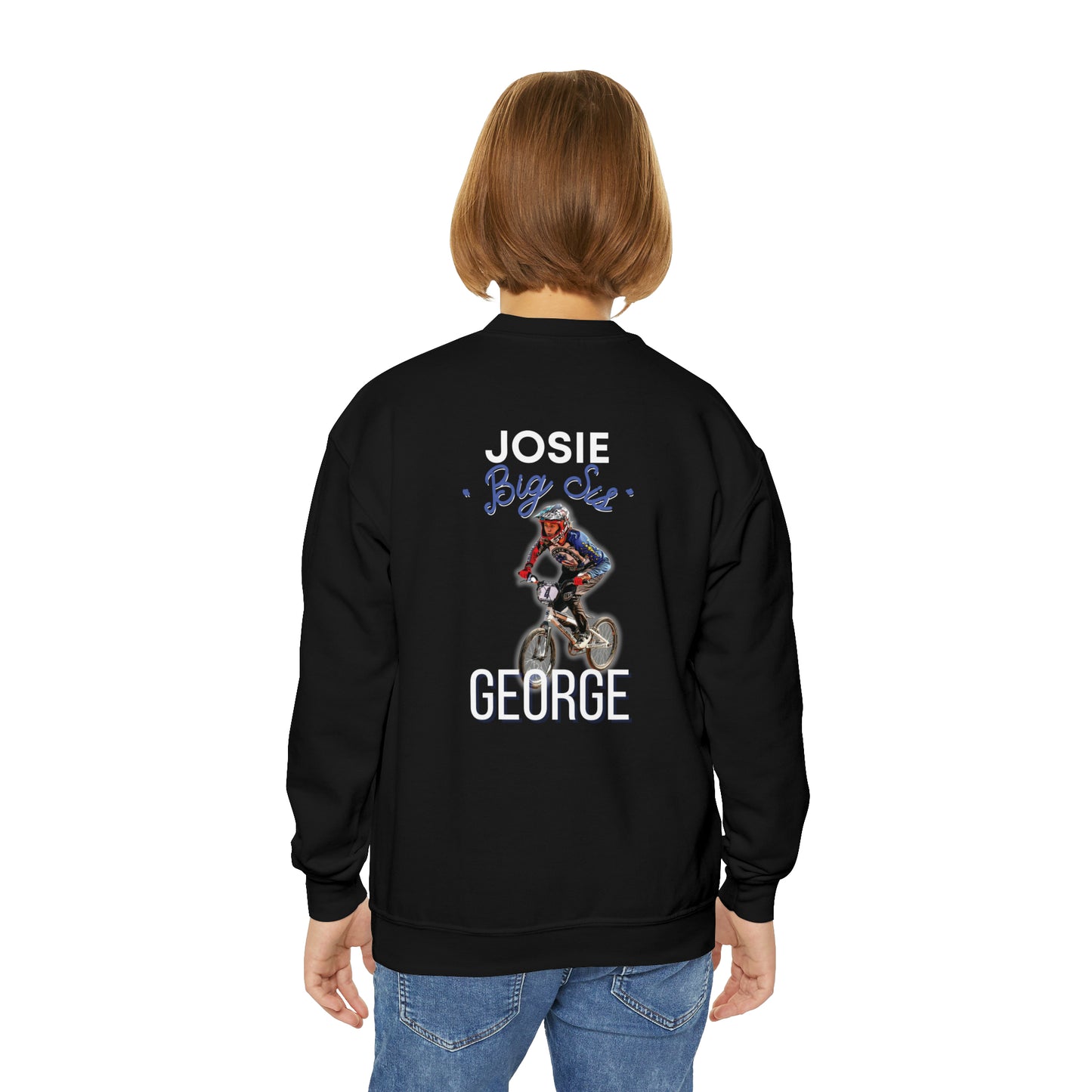 Youth Crewneck Sweatshirt - Josie “Big Sis”