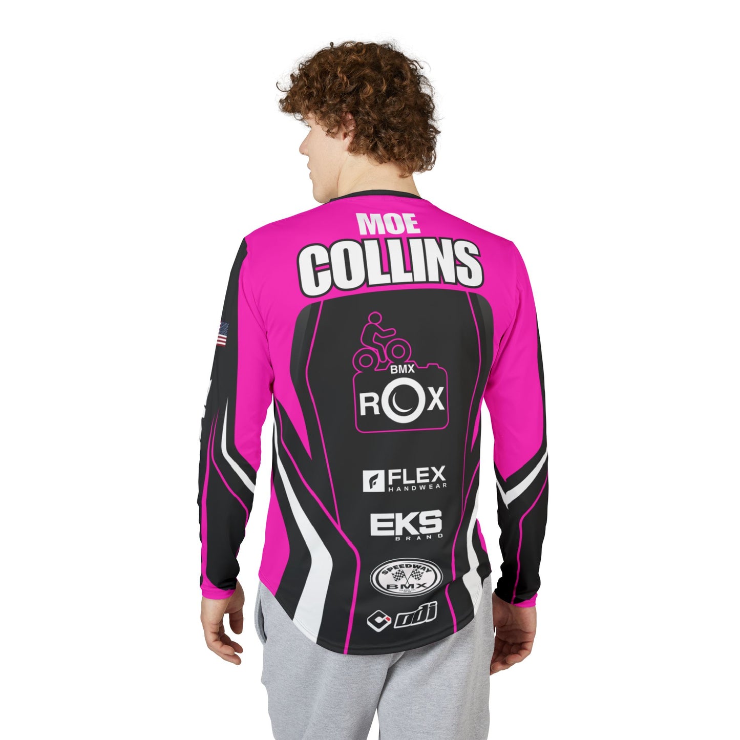 Copy of BMX Racing Long Sleeve Jersey — Rox Team Graphic UV Protection Shirt
