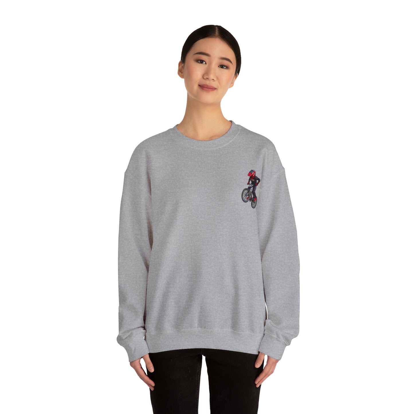 Unisex Heavy Blend™ Crewneck Sweatshirt Hot Rod Hank