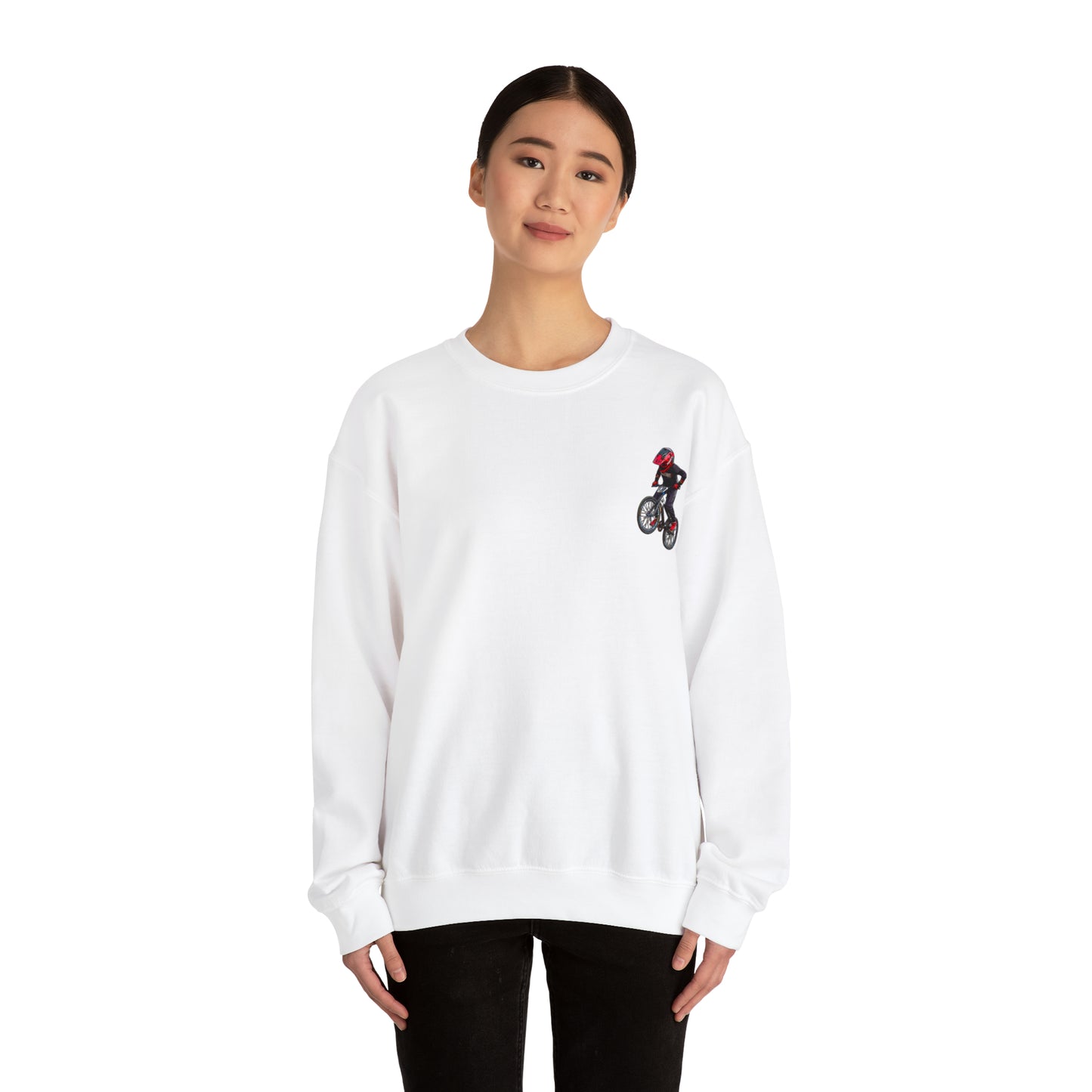 Unisex Heavy Blend™ Crewneck Sweatshirt Hot Rod Hank