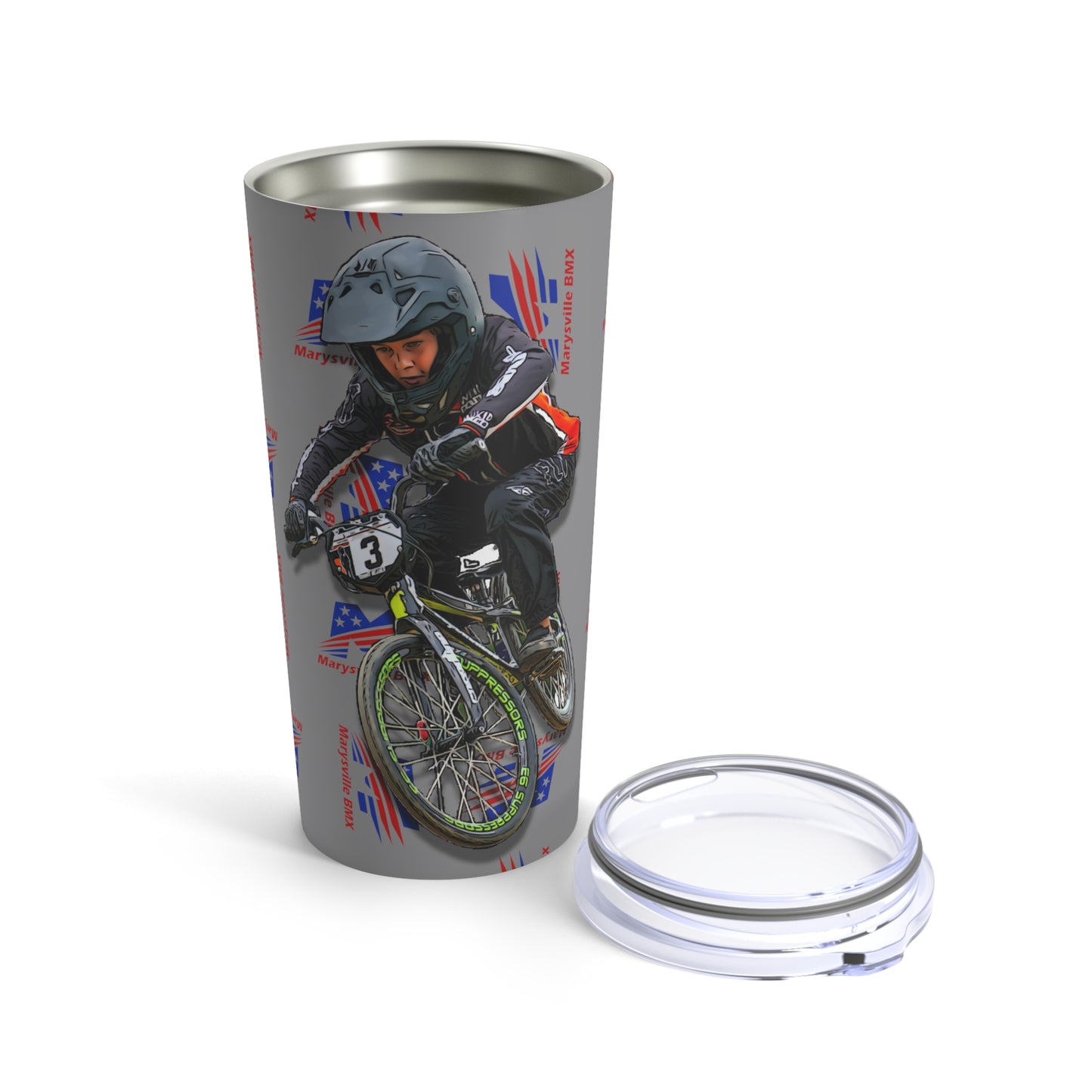 Track Logo Tumbler 20oz