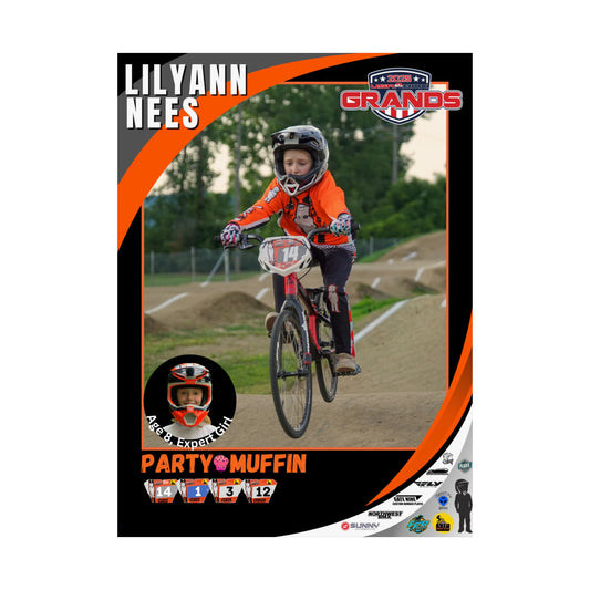 Wikid BMX Poster - LILYANN