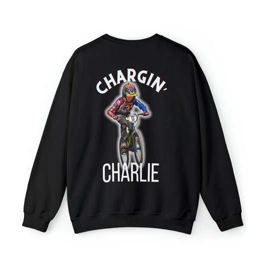 Unisex Heavy Blend™ Crewneck Sweatshirt - Chargin’ Charlie