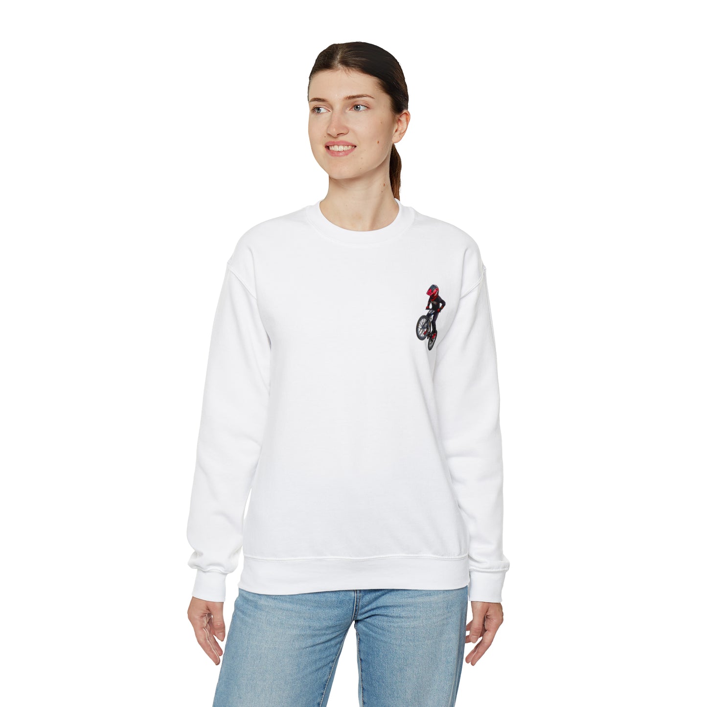 Unisex Heavy Blend™ Crewneck Sweatshirt Hot Rod Hank