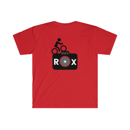 Unisex Softstyle T-Shirt - BMX ROX Logo