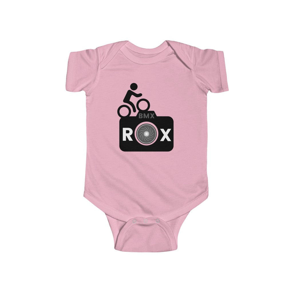 Infant Fine Jersey Bodysuit - BMX ROX Logo