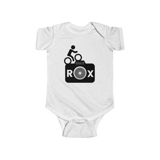 Infant Fine Jersey Bodysuit - BMX ROX Logo