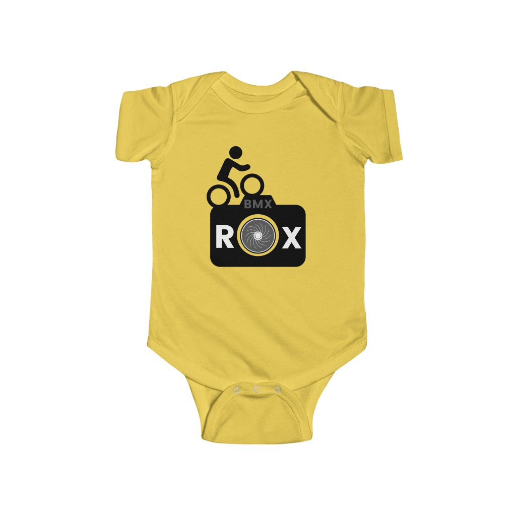 Infant Fine Jersey Bodysuit - BMX ROX Logo