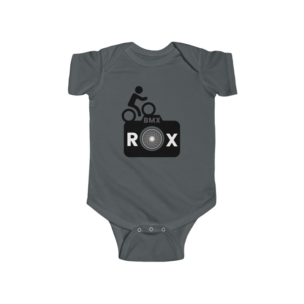 Infant Fine Jersey Bodysuit - BMX ROX Logo