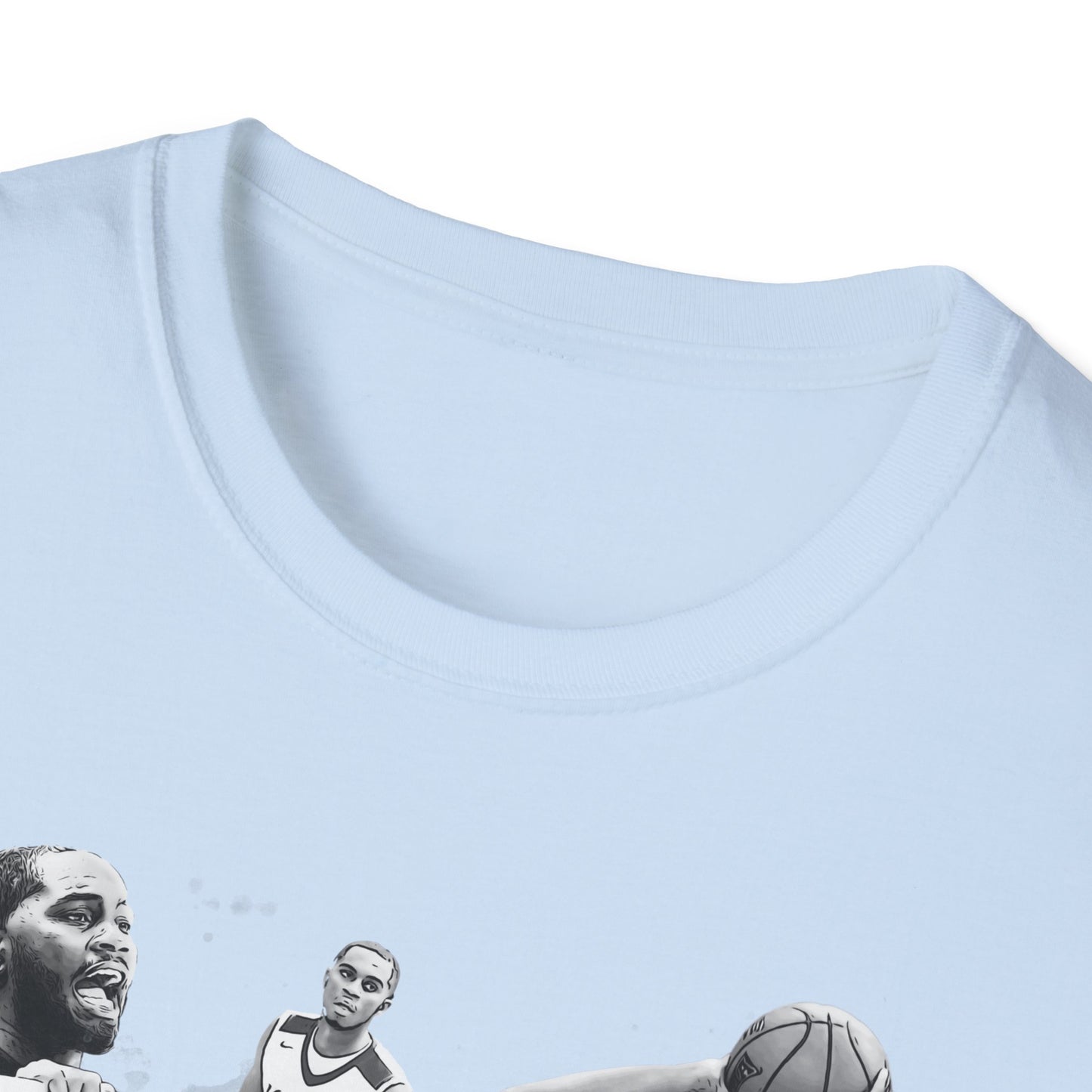 Coach Wells Basketball Collage T-Shirt