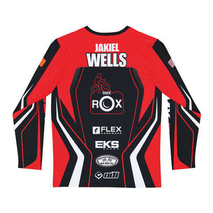 Copy of BMX Rox Racing Long Sleeve Jersey — Bold Orange & Purple BMX Team Shirt