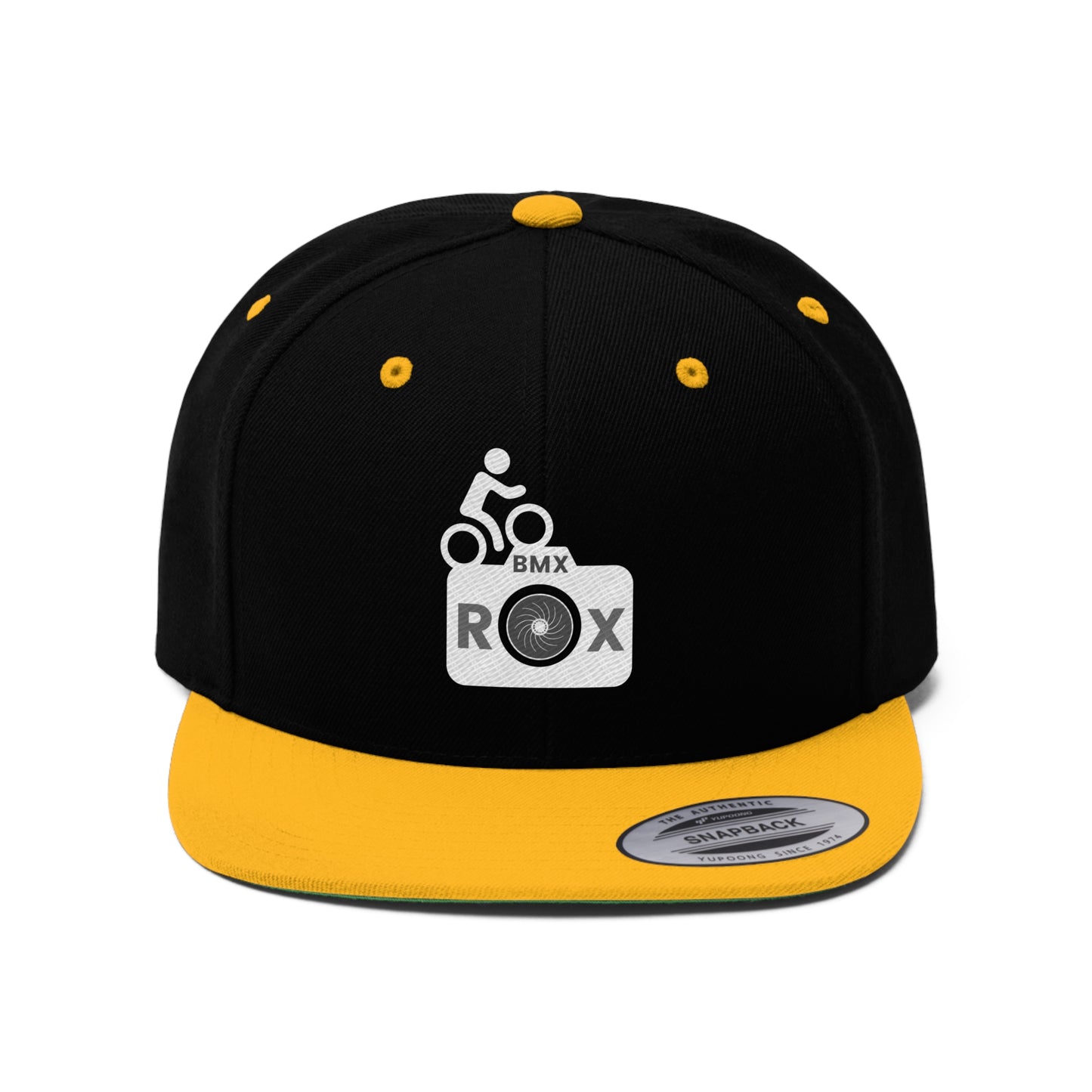 Unisex Flat Bill Hat