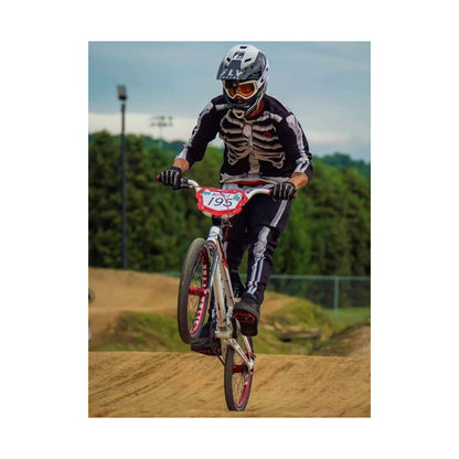 Copy of Copy of Copy of BMX Racer Matte Vertical Poster - Nate