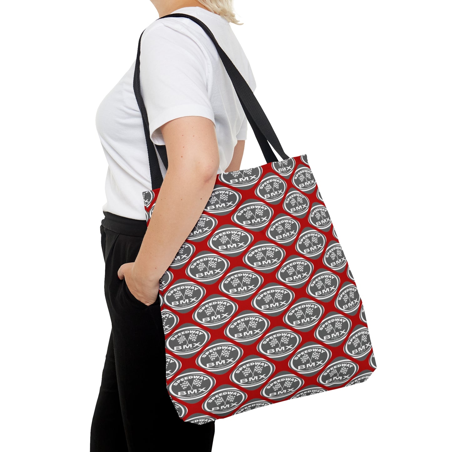 Toledo Speedway BMX Tote Bag OSU Colors