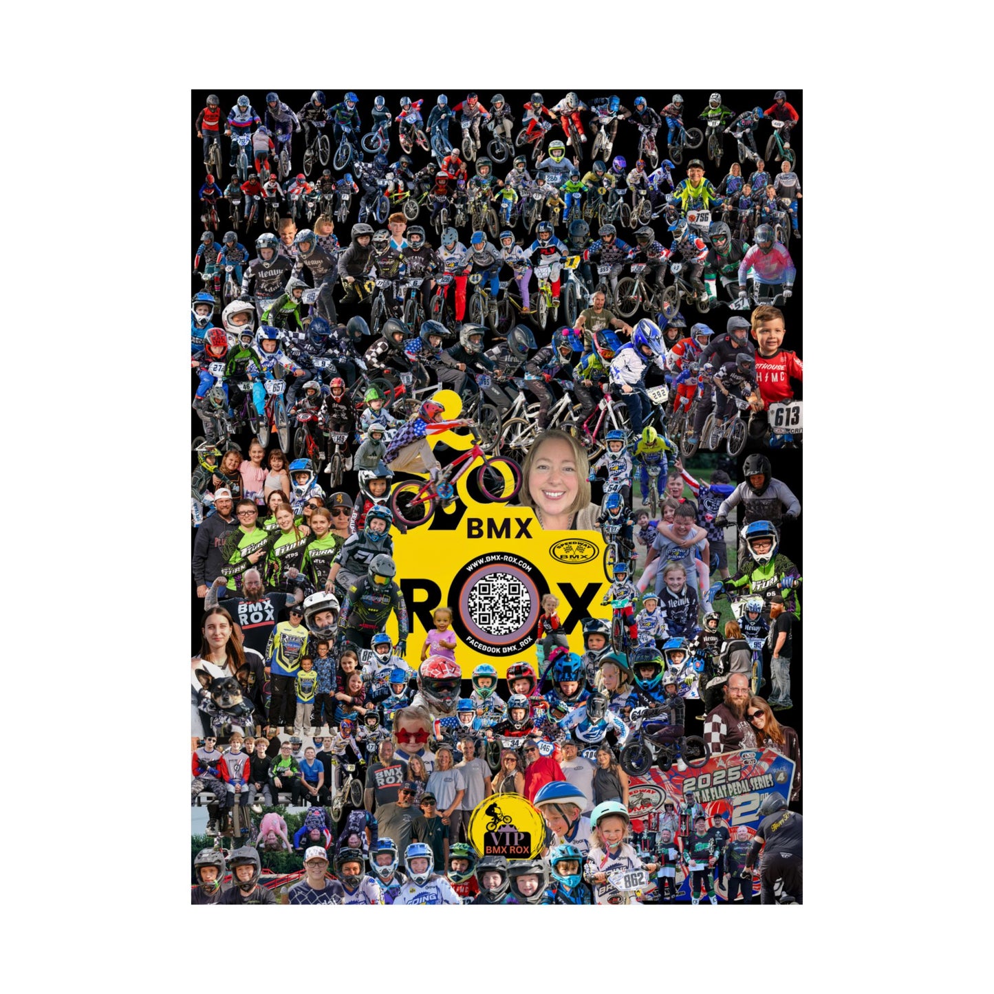 BMX ROX/Speedway BMX-Matte Vertical Poster