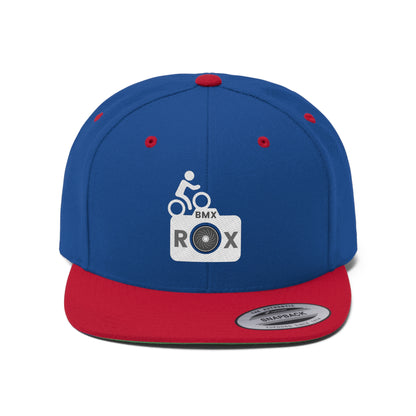 Unisex Flat Bill Hat