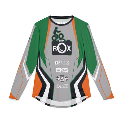 BMX Racing Long Sleeve Jersey — Rox Team Graphic UV Protection Shirt