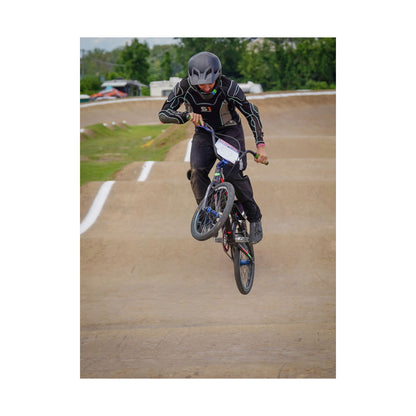 Copy of Copy of BMX Racer Matte Vertical Poster - Nate