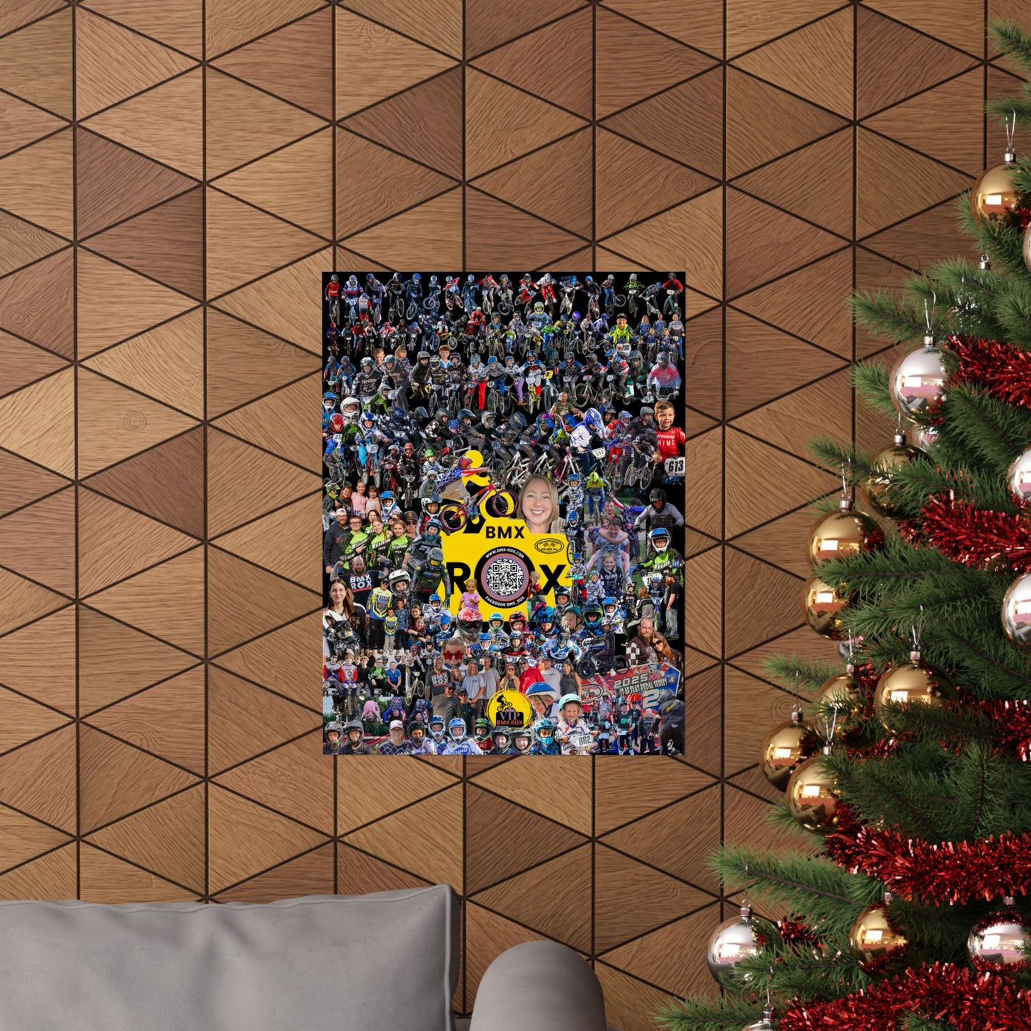 BMX ROX/Speedway BMX-Matte Vertical Poster