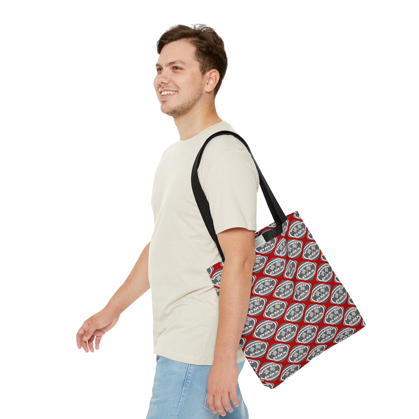 Toledo Speedway BMX Tote Bag OSU Colors