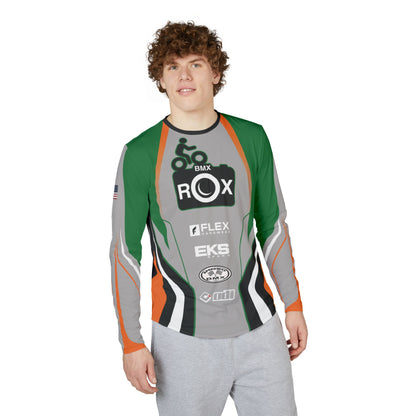 BMX Racing Long Sleeve Jersey — Rox Team Graphic UV Protection Shirt