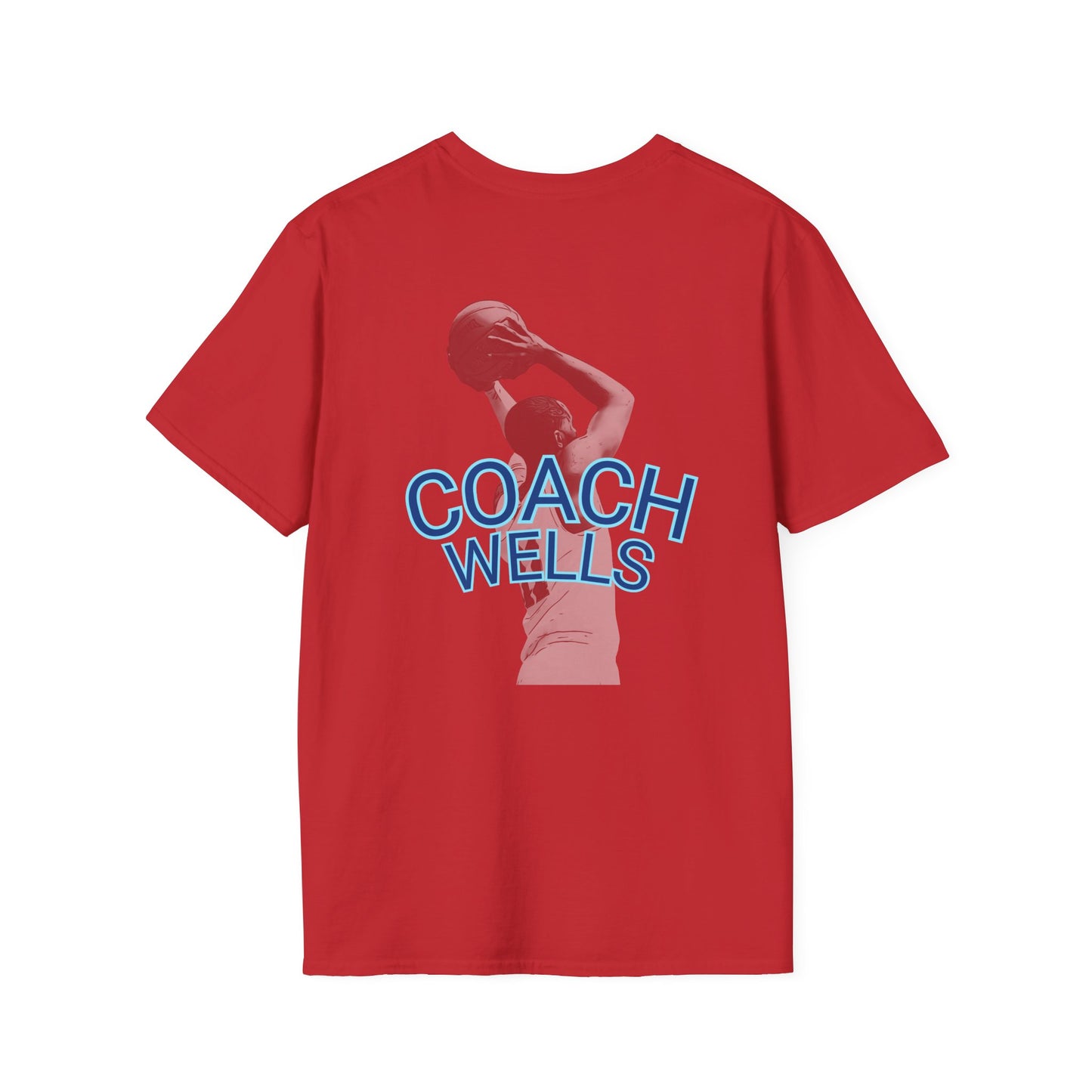 Coach Wells Basketball Collage T-Shirt
