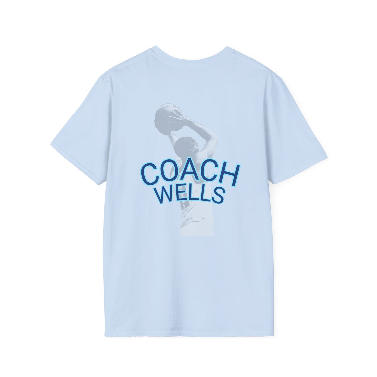Coach Wells Basketball Collage T-Shirt