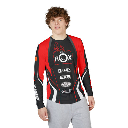 Copy of Copy of BMX Racing Long Sleeve Jersey — Rox Team Graphic UV Protection Shirt