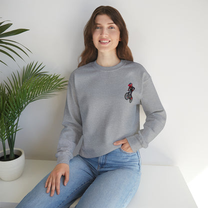 Unisex Heavy Blend™ Crewneck Sweatshirt Hot Rod Hank