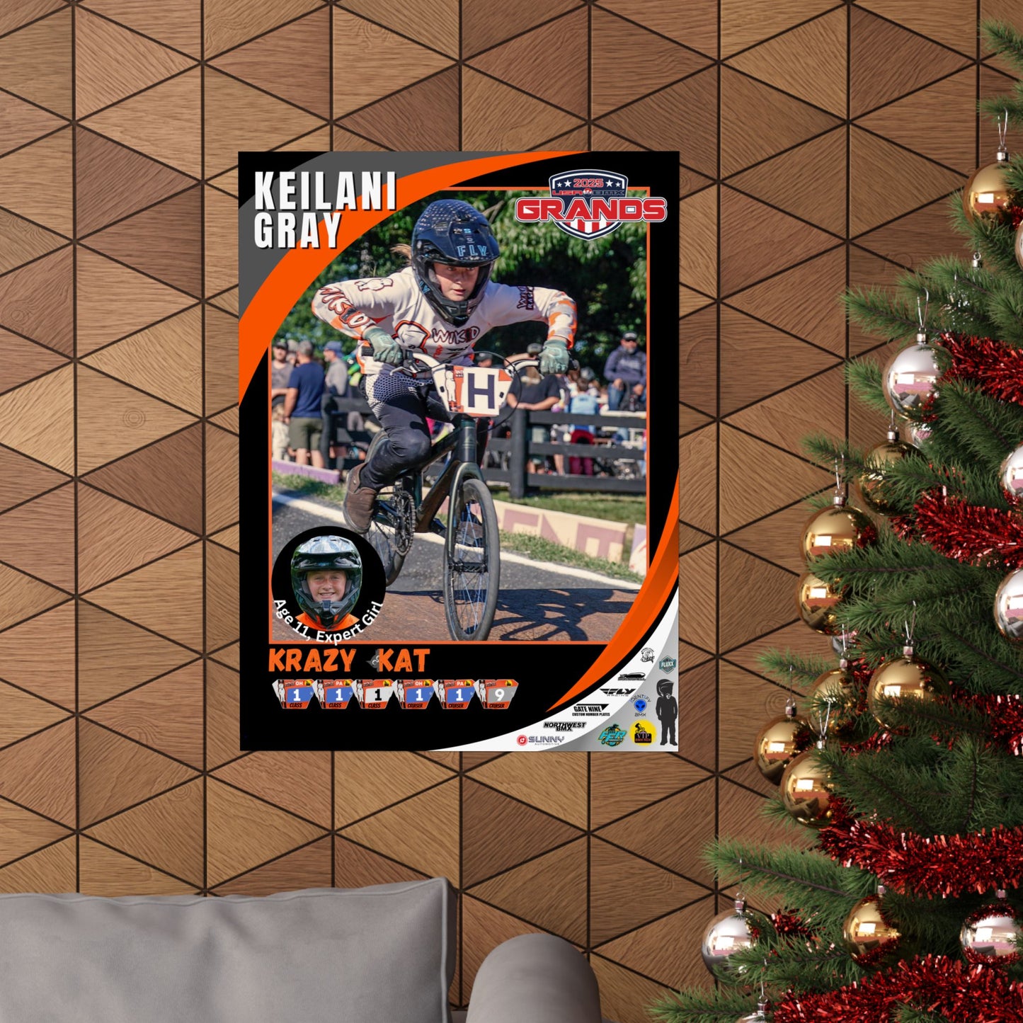 Wikid BMX Poster - KEILANI