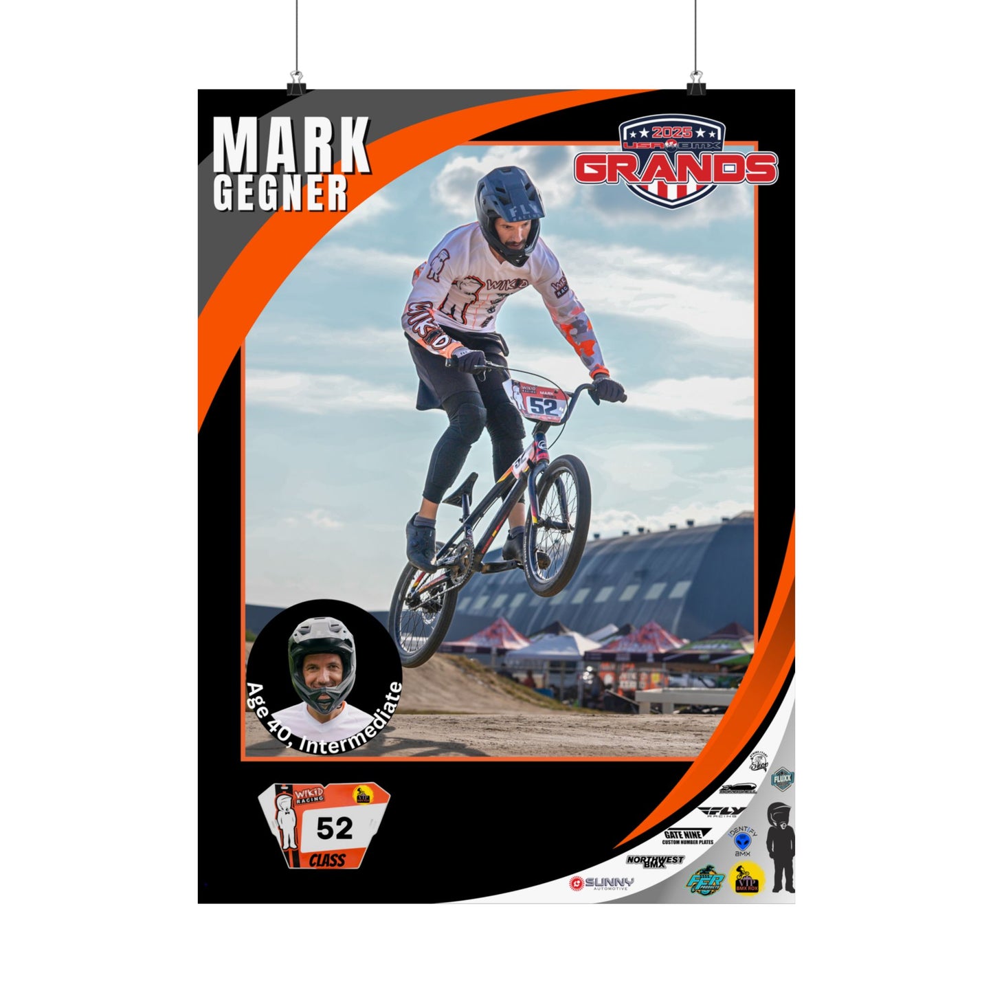 Wikid BMX Poster - MARK