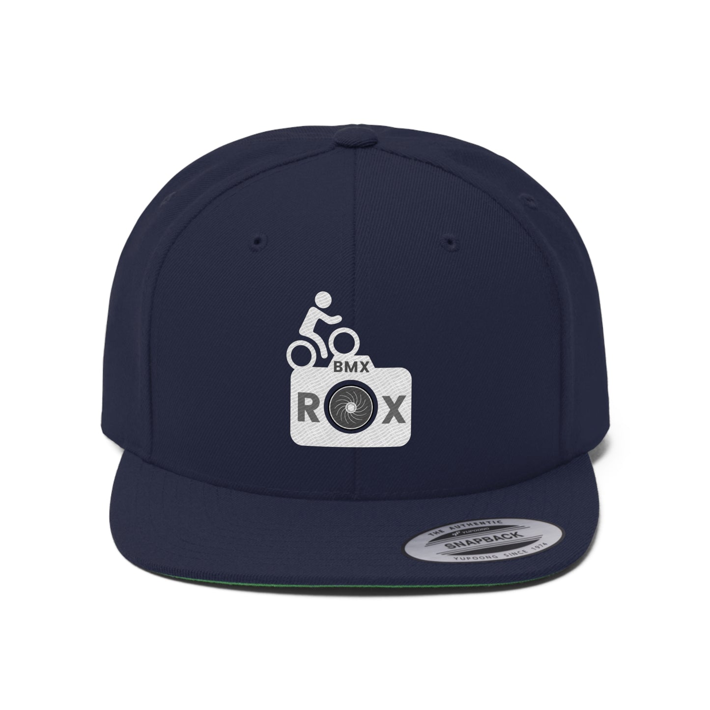 Unisex Flat Bill Hat