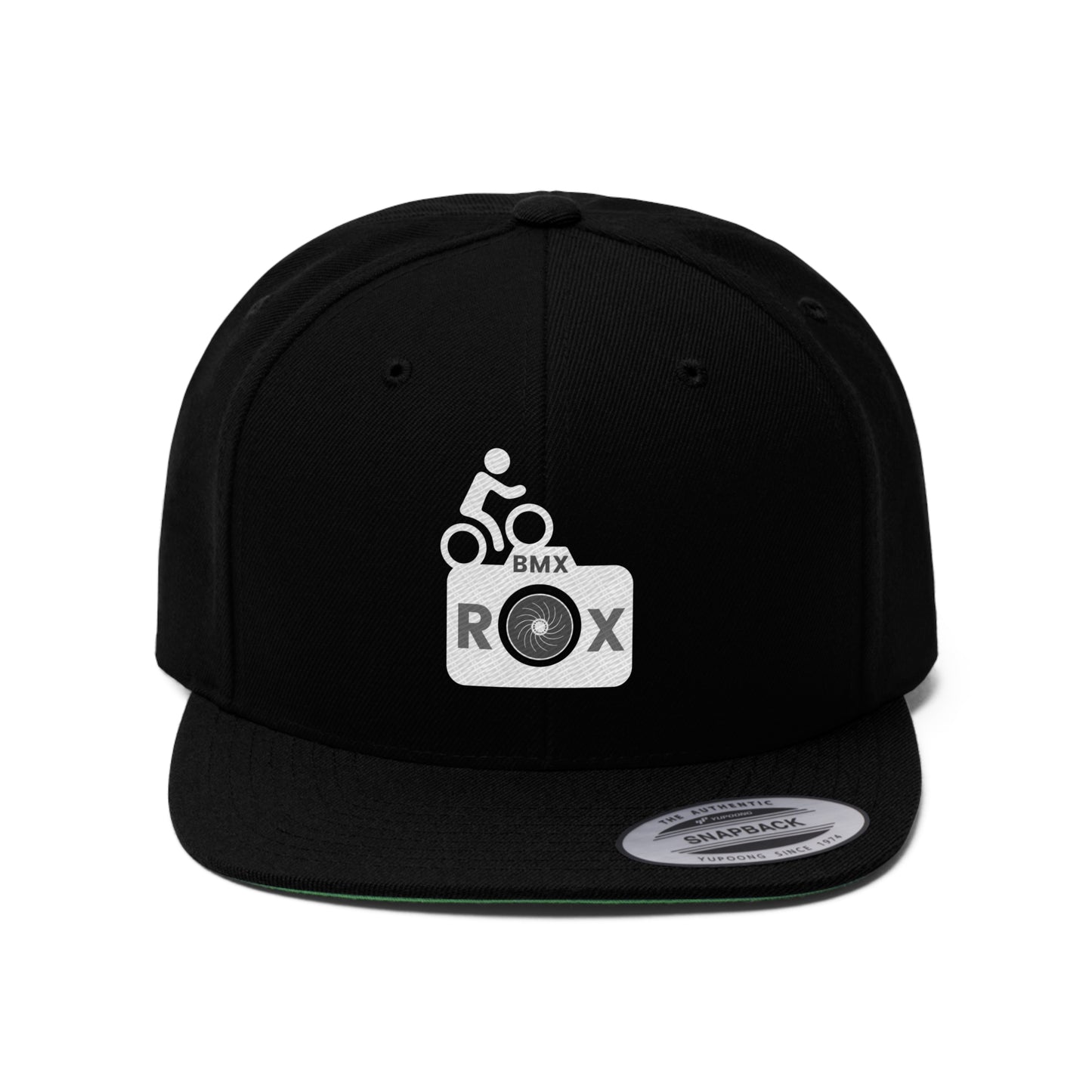 Unisex Flat Bill Hat