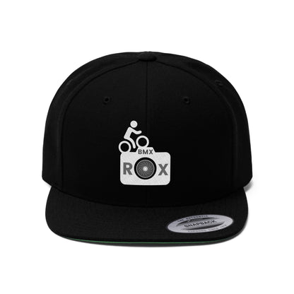 Unisex Flat Bill Hat