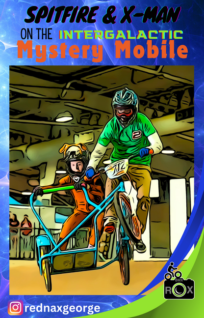 BMX ROX Trading Card Stickers - 10 Surprise Mixed Cards from the “Who’s Who Collection”