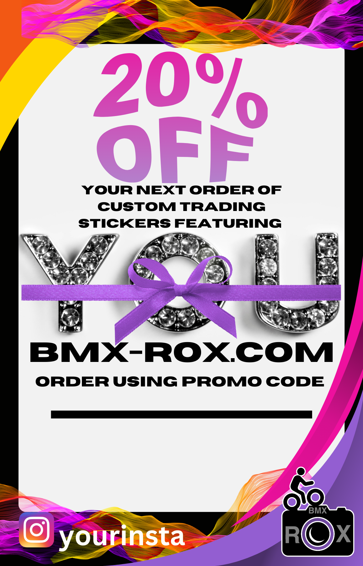 STOCKING STUFFER SALE!!! BMX ROX Trading Card Stickers - 20 Surprise Mixed Cards from the “Who’s Who Collection” or type in comments your choices