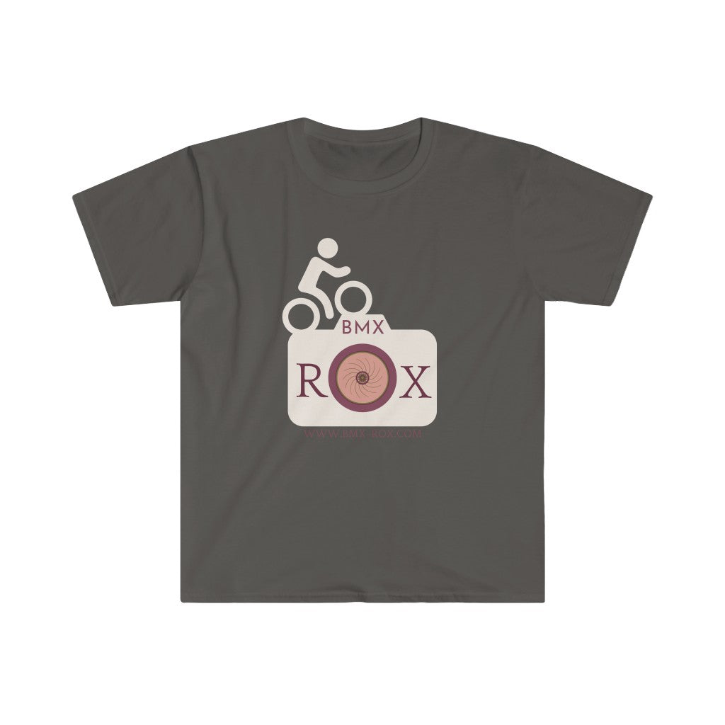 Unisex Softstyle T-Shirt - BMX ROX Logo
