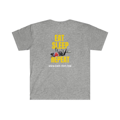 Carly Kane Unisex T-Shirt- Eat, Sleep, Race, Repeat.