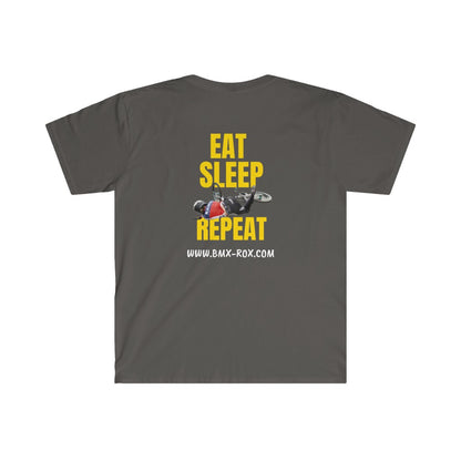 Carly Kane Unisex T-Shirt- Eat, Sleep, Race, Repeat.