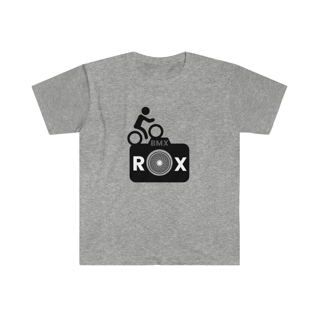 Unisex Softstyle T-Shirt - BMX ROX Logo