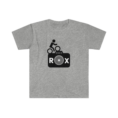Unisex Softstyle T-Shirt - BMX ROX Logo